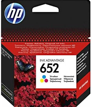 HP 652 Tri-Color Original Ink Cartridge (F6V24AE)