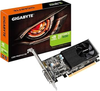 Gigabyte GeForce GT 1030 GV-N1030D4-2GL, 2GB DDR4 Low Profile Graphics Card
