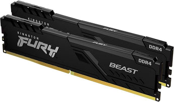 Kingston Fury Beast 32GB (2x16GB) DDR4 3200MHz CL16 Memory Kit
