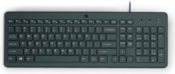 HP 150 Wired Keyboard - Comfortable Typing