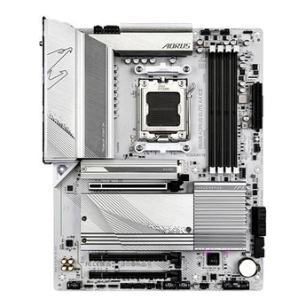 Gigabyte B650 AORUS Elite AX Ice WiFi Motherboard - AMD B650, AM5 Socket, PCIe 5.0, ATX