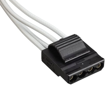 Corsair CP-8920196 White Premium Sleeved Molex Cable for RMX/RMi/SF Series PSUs