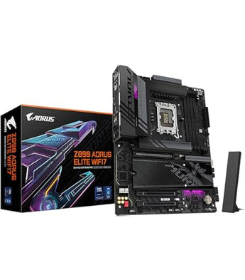 Gigabyte Z890 AORUS ELITE WIFI7 Motherboard - Intel Z890, LGA1851, DDR5, WiFi 7