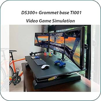 Aavara DS300 Triple LCD Monitor Stand - Supports up to 3x 24" Displays