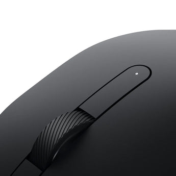 Dell MS3320W Mobile Wireless Mouse, Black: Compact, 2.4 GHz, Bluetooth 5.0, 1600 DPI, 3-button mouse for laptops and PCs.