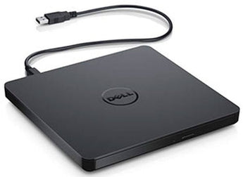 Dell DW316 External USB Slim DVD +/- RW Optical Drive. USB powered, plug and play DVD drive.
