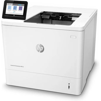 HP LaserJet Enterprise M612dn Monochrome Printer with touchscreen display