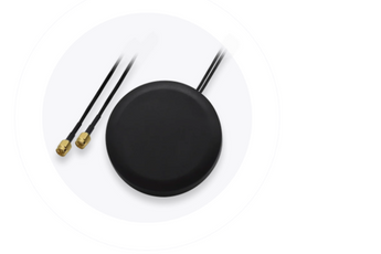 Teltonika Combo MIMO Mobile Roof SMA Antenna (PR1KCL25) providing enhanced LTE connectivity; rugged design for roof mounting.
