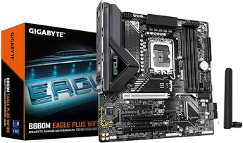 Gigabyte B860M GAMING WIFI6E Micro-ATX Motherboard - Intel B860, LGA 1851, DDR5, WiFi 6E