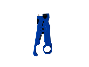 Acconet Slit & Ring Fibre Optic Cable tool (AC-TOOL-CUT) used to precisely slit and ring fiber optic cables for termination and splicing.