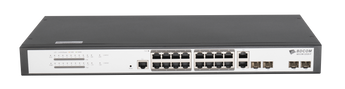 BDCOM S2520P: 16 Gigabit PoE ports, 2 Gigabit optical ports, and 2 Gigabit combo ports for powerful network solutions.