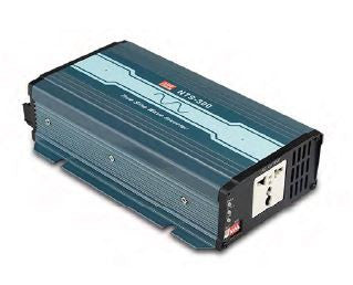 Mean Well NTS-300-224UN: 300W true sine wave DC-AC power inverter, 24V input, compact design, for converting DC to AC power off-grid.