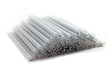 Acconet 60mm fiber splice protection sleeves (100 pack) for protecting fiber optic splices, ensuring a secure connection.