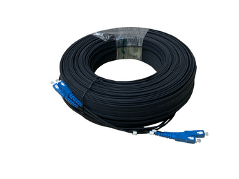 Acconet Uplink Cable SC-SC UPC 60m. Single-mode fiber optic cable with SC connectors on both ends for network connections.