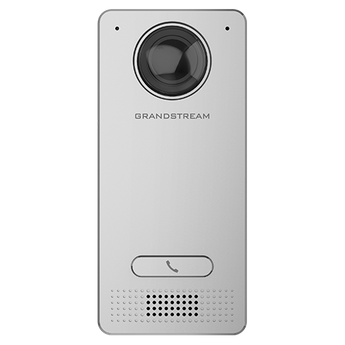 Grandstream GDS3712 SIP doorphone intercom with 2MP camera for video access control, no keypad model. Ideal for secure entry systems.