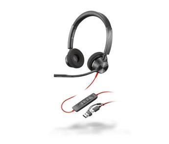 Poly Blackwire 3320 USB-A/C Stereo Headset