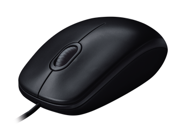 Logitech M90 Wired USB Mouse - Black