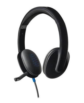 Logitech H540 USB, HD Sound, On-Ear Controls Computer Headset