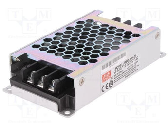 Mean Well MW-110DC24DC-30, a 30W railway DC-DC converter, provides a stable 24VDC output for industrial terminal systems.