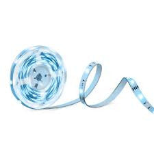 TP-Link Tapo L900-5 multicolour smart LED light strip, 5 meters long, showing its ability to bend and emit bright, customizable light.