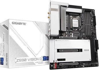 Gigabyte Z590 Vision D: LGA 1200, Thunderbolt 4, WiFi, ATX Motherboard