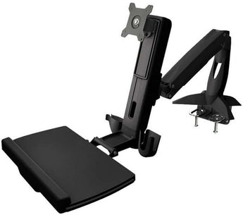 Aavara WS210 Workstation Freestyle - Single LCD & Keyboard/Mouse Tray