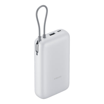 Xiaomi Power Bank 20000mAh (Integrated Cable) - Light Grey