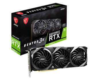 MSI Nvidia GeForce RTX 3060 TI Ventus 3X 8G OC