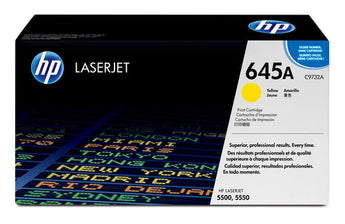 HP 645A Yellow Toner Cartridge (C9732A) for Color LaserJet 5500 printers