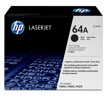 HP 64A (CC364A) Black LaserJet Toner Cartridge