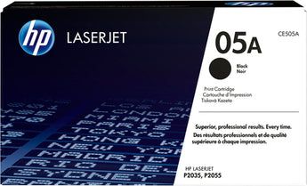 HP 05A 2300-Page Black LaserJet Toner Cartridge