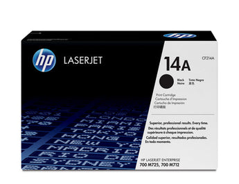 HP 14A Original Black LaserJet Toner Cartridge CF214A for LaserJet printers