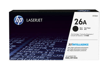HP 26A Black LaserJet Toner Cartridge (CF226A) for Pro M402 and M426 printers