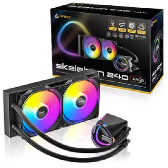 Antec Skeleton 240 ARGB Liquid Cooler - 240mm Radiator, ARGB Fans