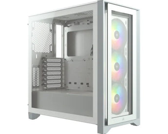 Corsair 4000X RGB White Mid-Tower ATX Case (CC-9011205-WW)