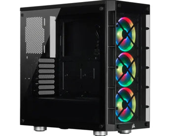 Corsair Crystal Series 465X RGB Black ATX Mid-Tower Case