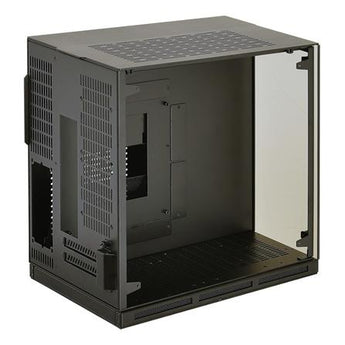 Lian-Li PC-Q37WX Black Mini-ITX/DTX Chassis - Tempered Glass