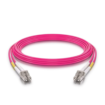 Eurobyte FPD50-LCLC-05-OM4 LC-LC 5M OM4 Duplex Fiber Patch Cord