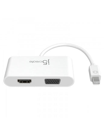 j5create JDA172 Mini DisplayPort to 4K HDMI & VGA Adapter