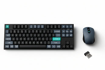 Keychron B33 80% TKL Wireless Keyboard and Mouse Combo – Black/Green