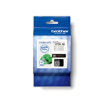 Brother LC472XL-BK high yield black ink cartridge for MFC-J3540dw, MFC-J3940dw and MFC-J2340dw printers.