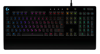 Logitech G213 Prodigy - Gaming Keyboard - Wired USB - Black- Backlighting RGB
