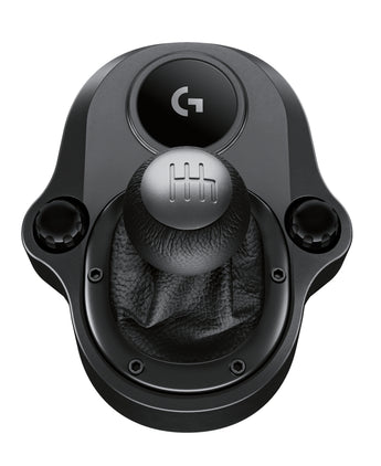 Logitech Driving Force Shifter - Gaming Shifter - G-Series Racing wheel accessory - Black leather