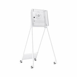 Samsung STN-WM55RXEN stand for 55-inch Flip interactive display, providing workspace and convenient positioning.