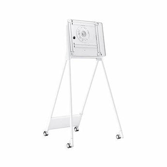 Samsung STN-WM55RXEN stand for 55-inch Flip interactive display, providing workspace and convenient positioning.