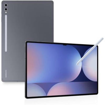 Samsung Galaxy Tab S10 Plus 5G, 12.4-inch screen, 256GB storage, Gray color. A powerful and stylish Android tablet.