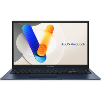 ASUS Vivobook / 15.6 FHD 1920X1080 16:9 / CORE 5 120U / DDR4 16GB ( 8GB DDR4 on board + 8GB DDR4 SO-DIMM ) / 512GB PCIE G4 SSD / Intel Graphics / WIN11 HOME / Blue / 1YR PUR
