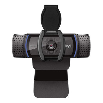 Logitech C920s Pro HD Webcam providing full HD 1080p video and clear stereo audio for professional calls.