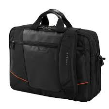 Everki Flight EKB419 16-inch laptop briefcase, checkpoint friendly design for easy travel.
