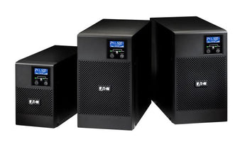 Eaton 9E 2000i Online UPS, 2000VA, tower form factor, providing sine wave power for 208-240V server equipment.